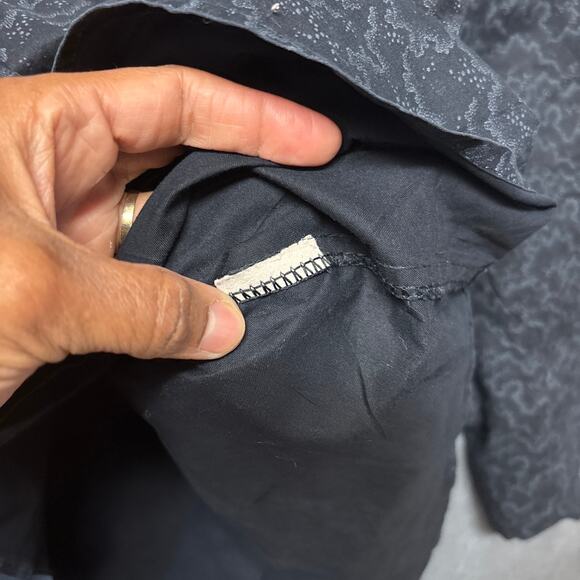 Boot Barn Henley Western Shirt Made in USA Design Country Rockabilly Long Sleeve - Picture 8 of 10